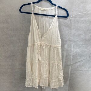 Ocean Drive White Textured Top